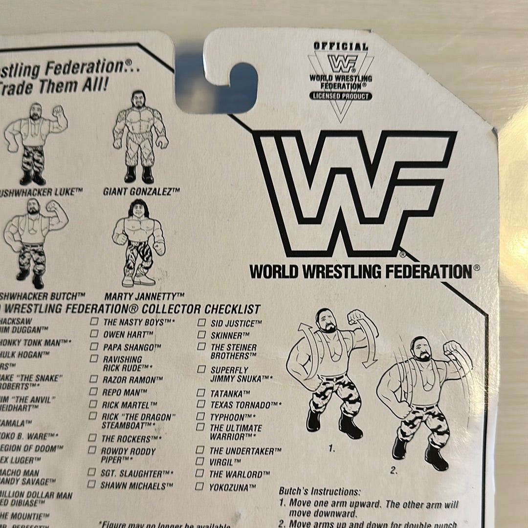 Butch the Bushwhacker WWF Hasbro