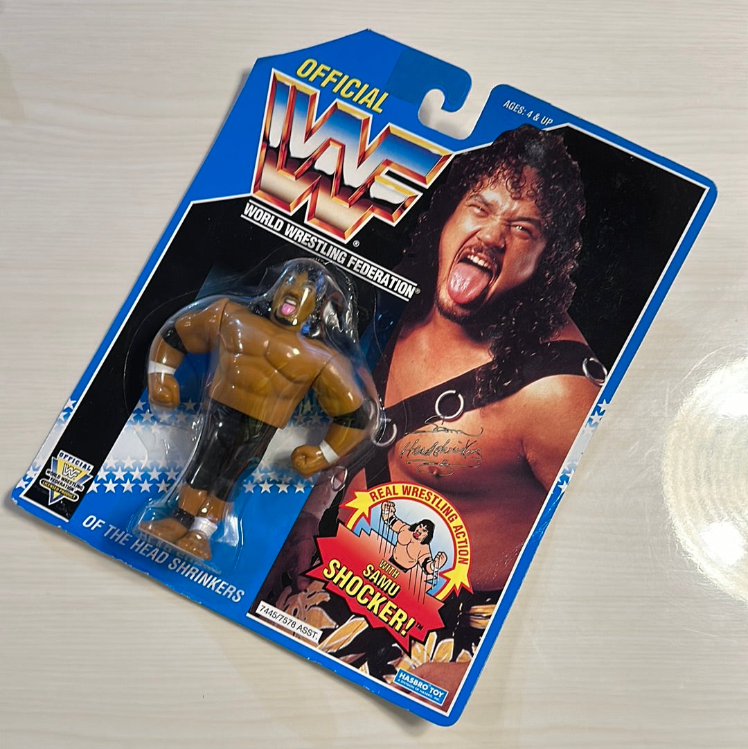 Samu the Headshrinker Series 10 WWF Hasbro
