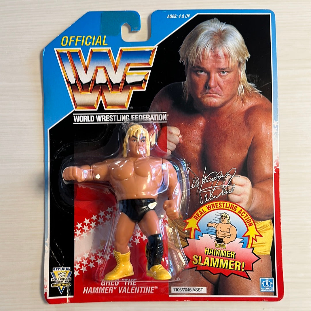 Greg the Hammer Valentine Series 3 WWF Hasbro