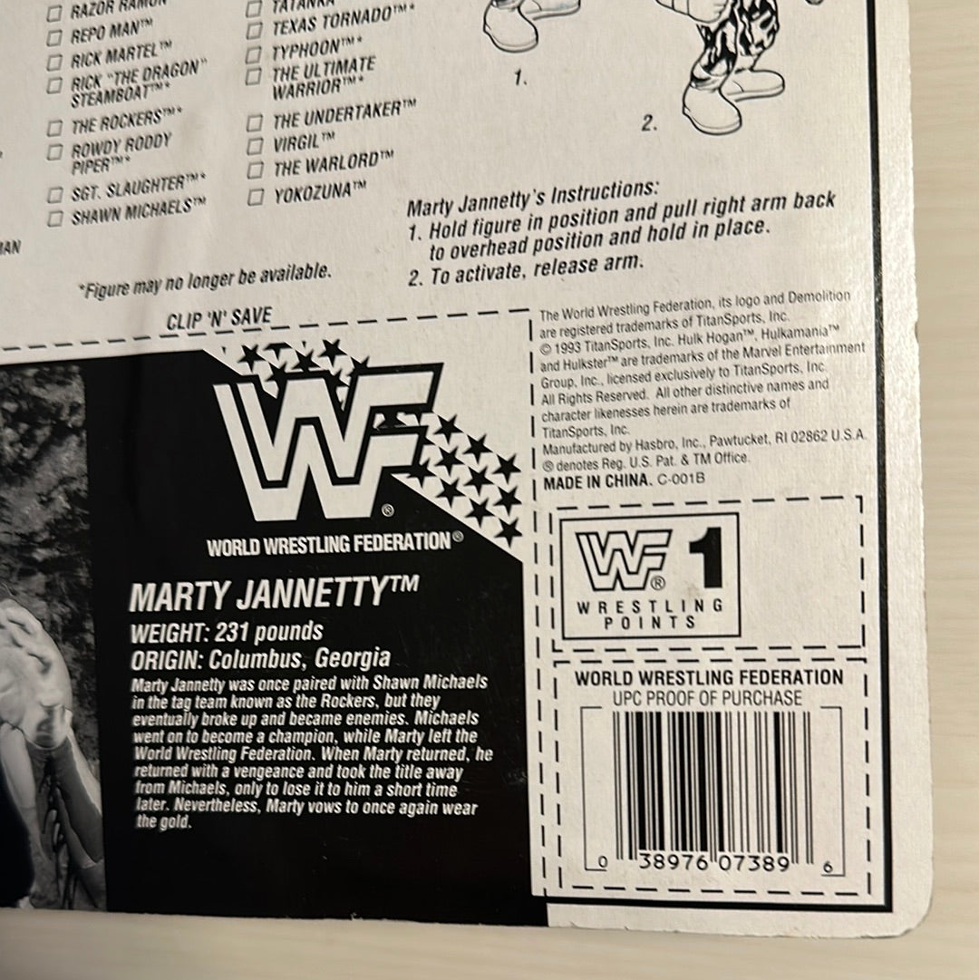 Marty Jannetty Series 10 WWF Hasbro