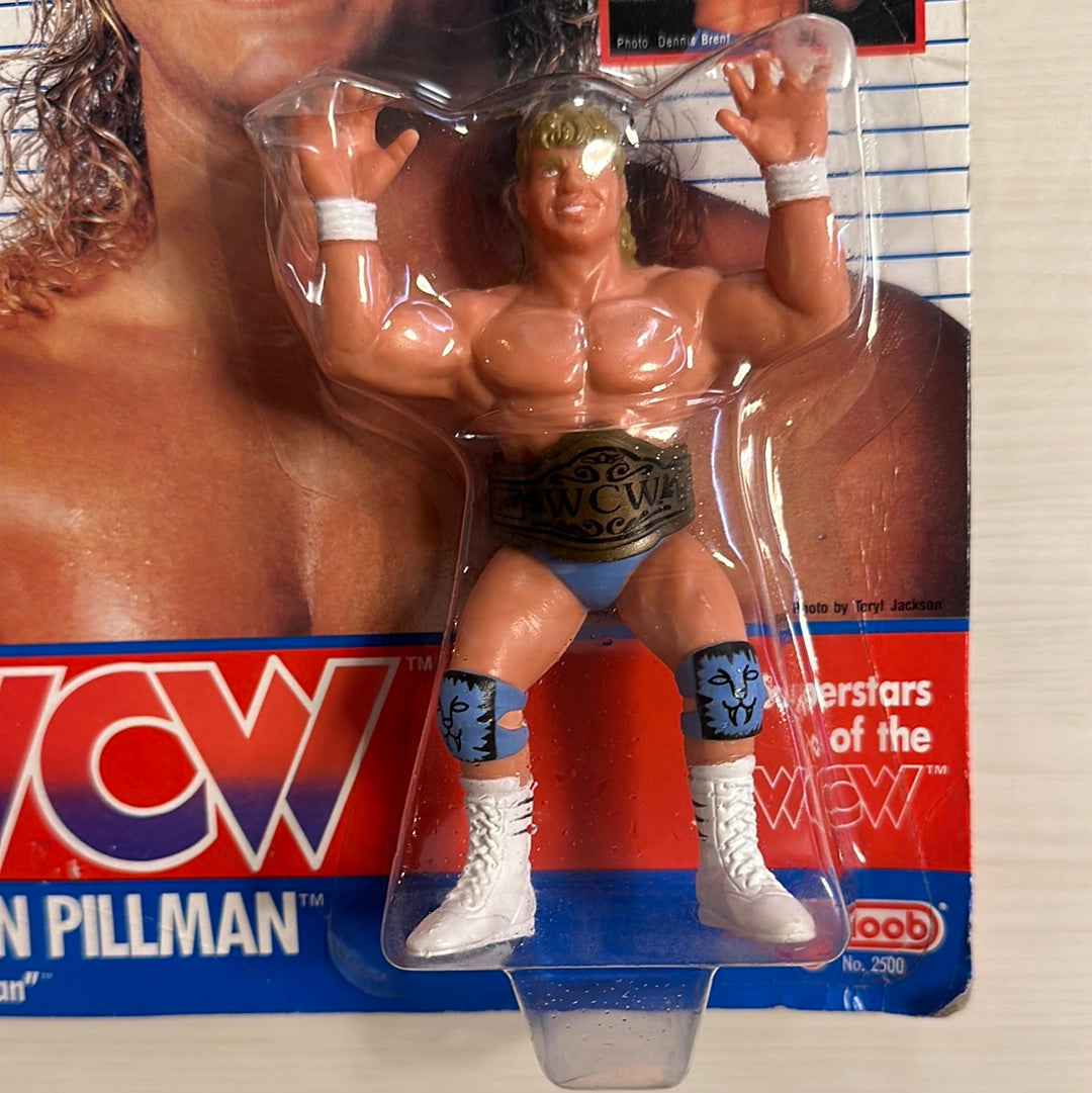 Brian Pillman WCW Galoob Blue Trunks UK Exclusive