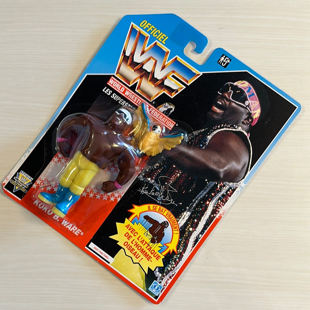 Koko B Ware Series 3 WWF Hasbro