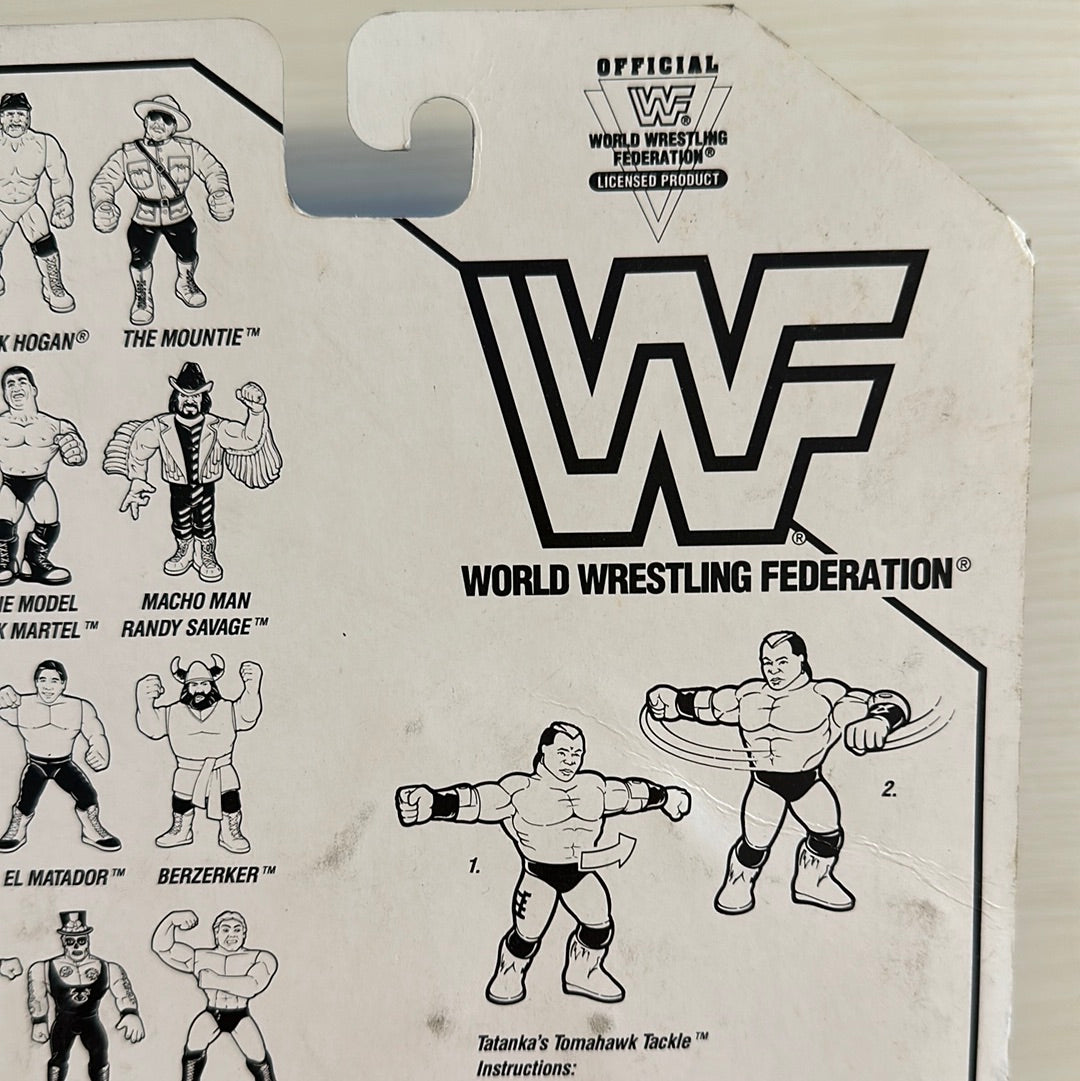 Tatanka Series 6 WWF Hasbro
