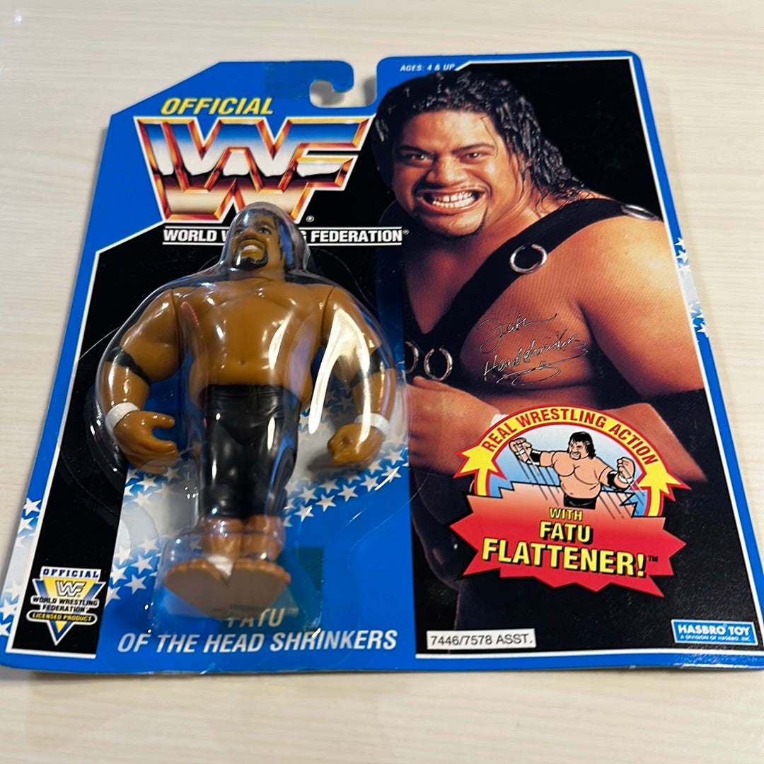 Fatu the Headshrinker Series 10 WWF Hasbro