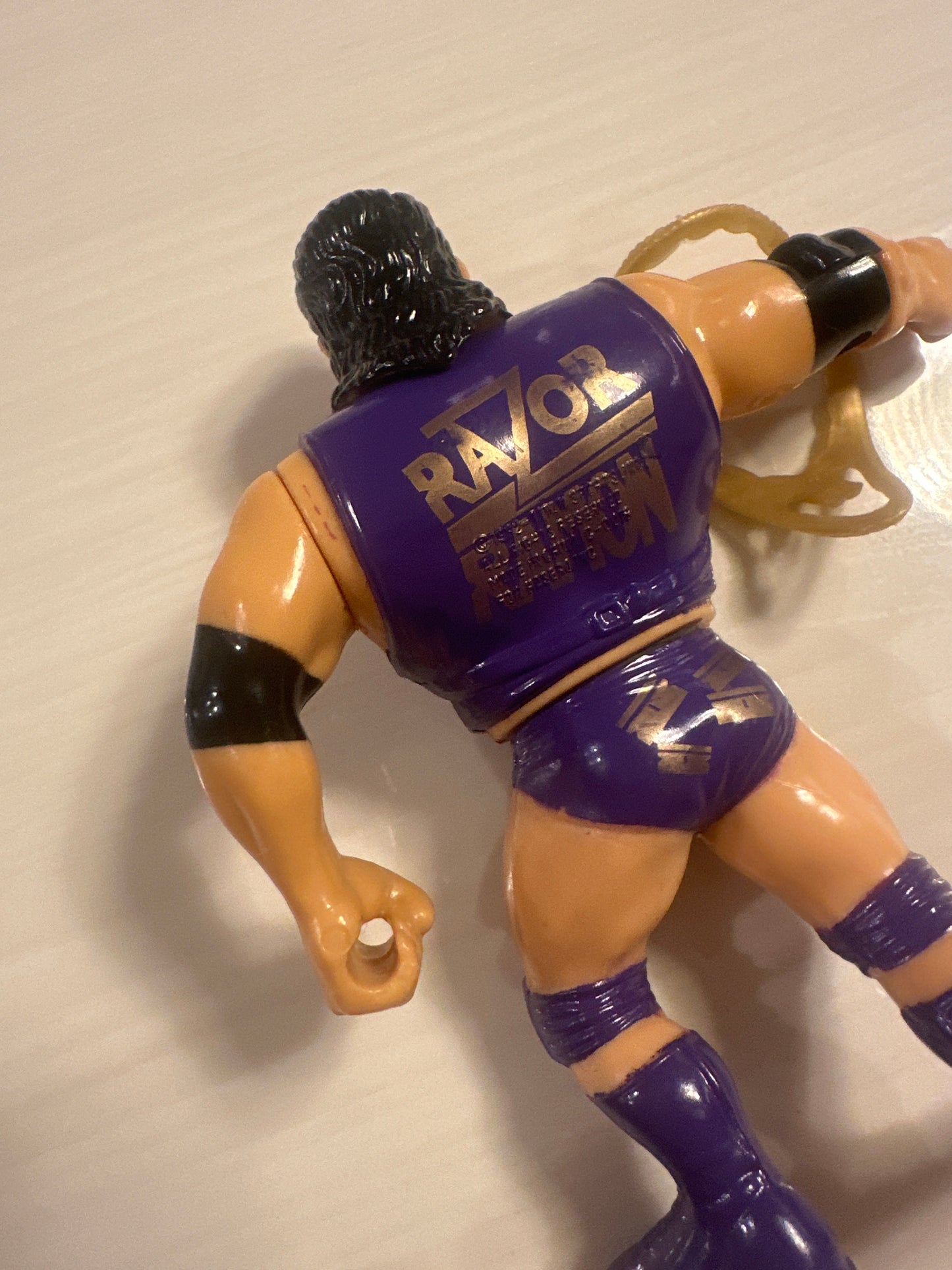 Razor Ramon Series 10 WWF Hasbro purple