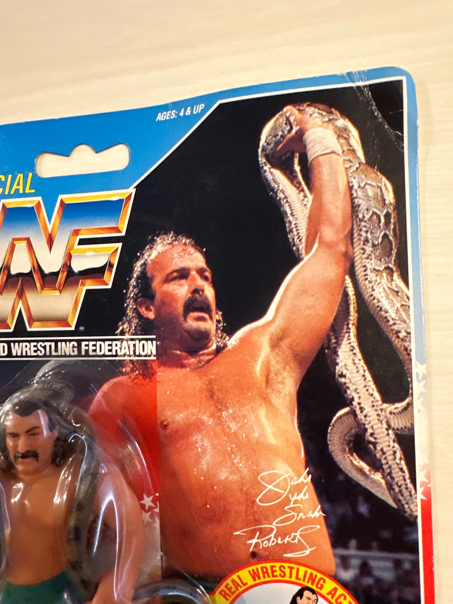 Jake the Snake Roberts Series 1 WWF Hasbro