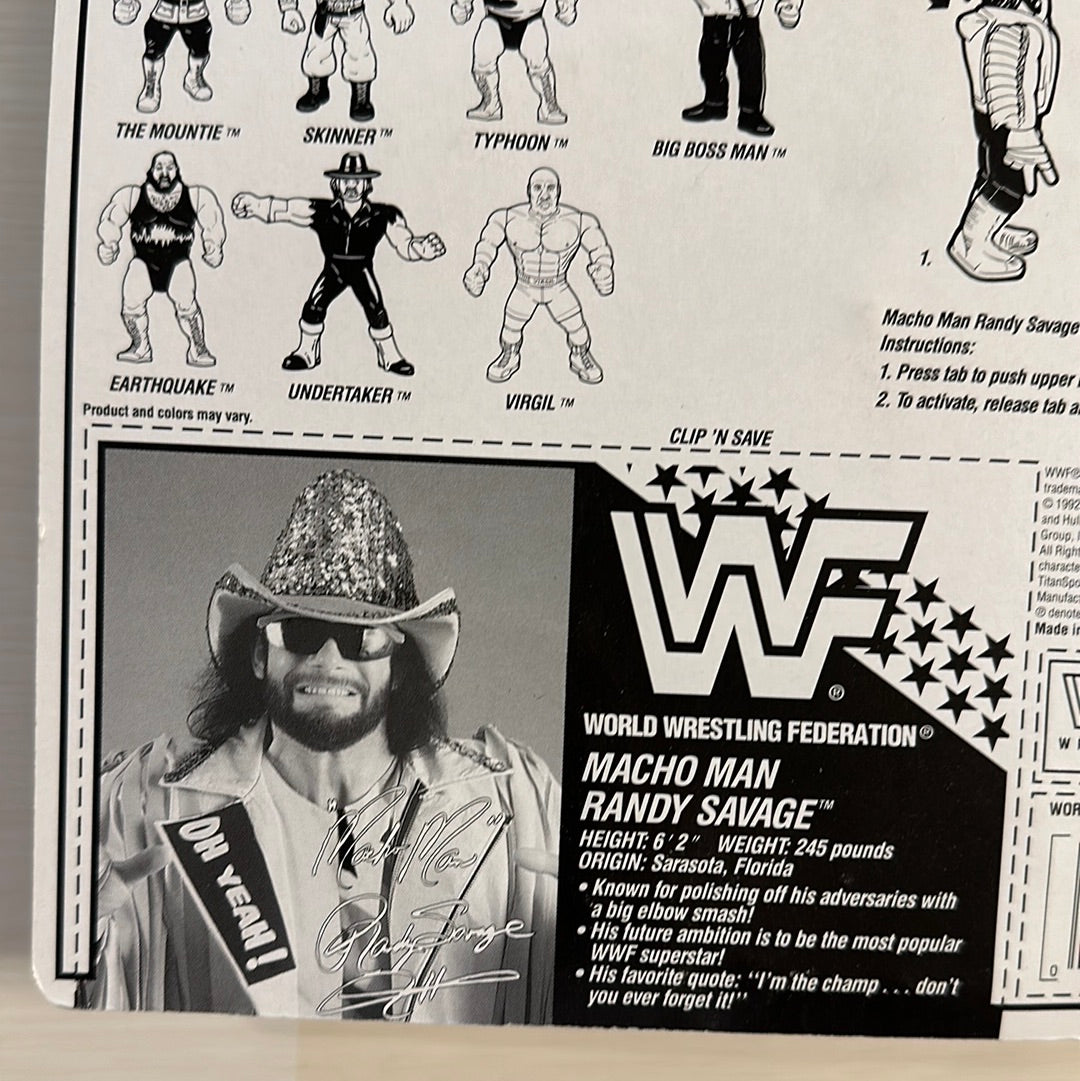 Macho Man Randy Savage Series 5 WWF Hasbro
