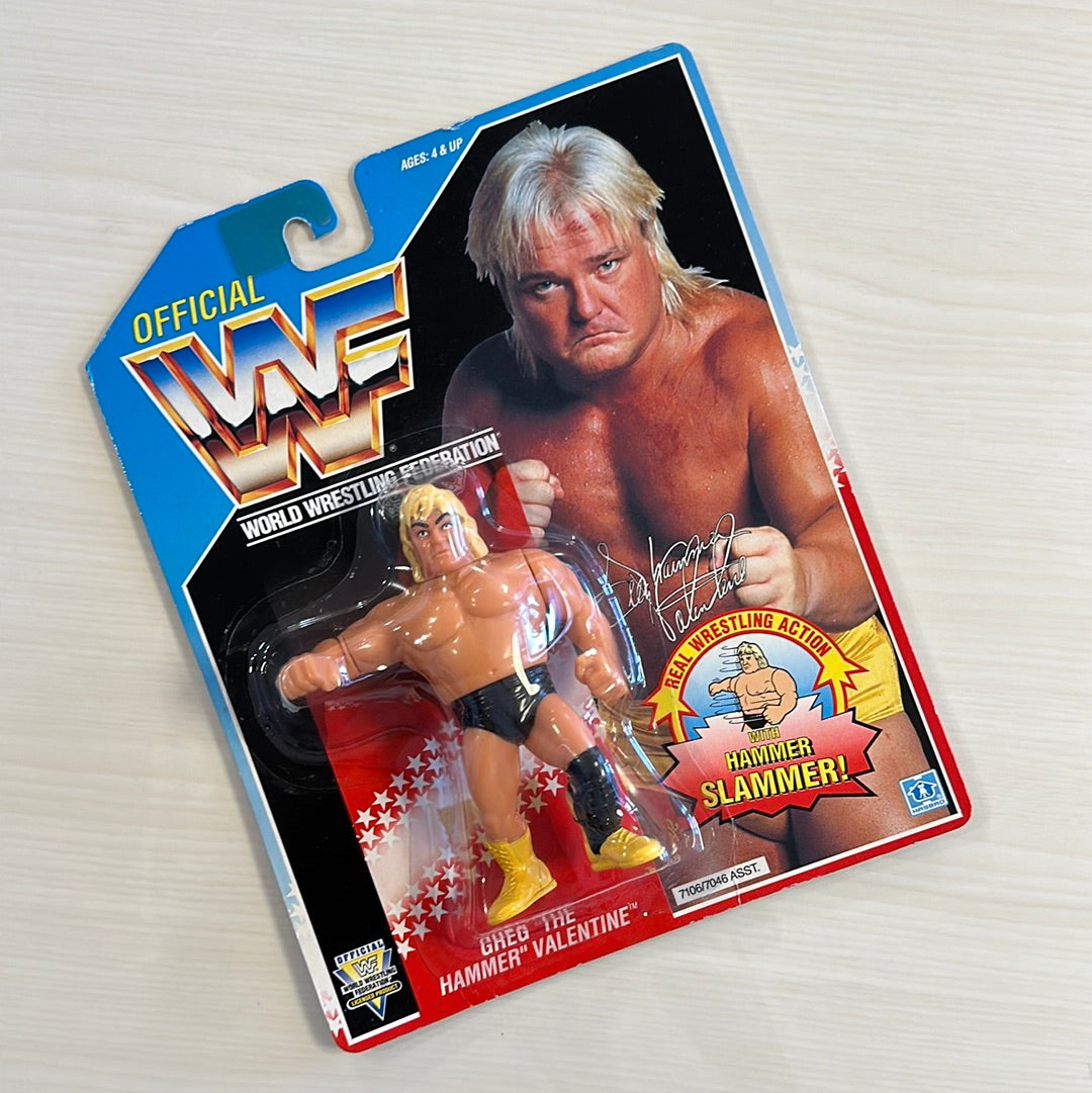 Greg the Hammer Valentine Series 3 WWF Hasbro