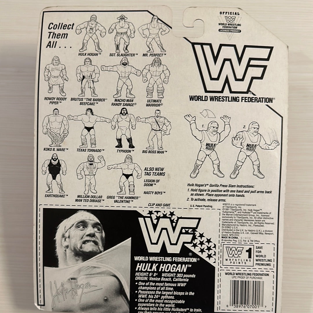 Hulk Hogan Series 1 WWF Hasbro