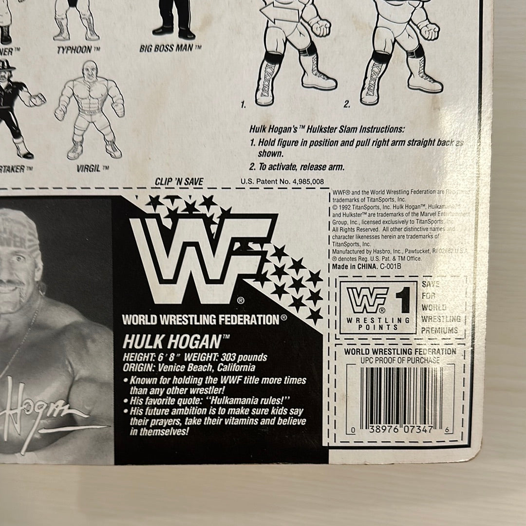 Hulk Hogan 4 Series 5 WWF Hasbro