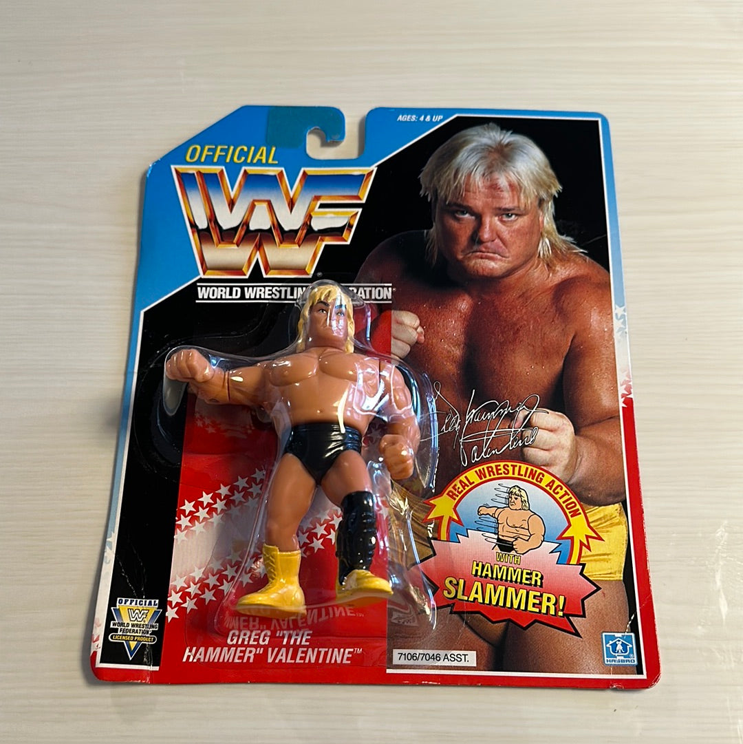 Greg the Hammer Valentine Series 3 WWF Hasbro