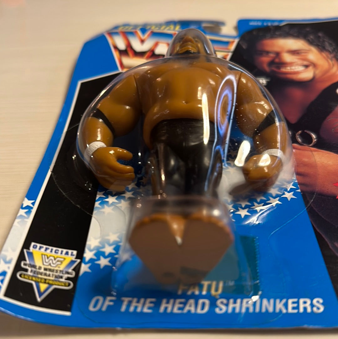 Fatu the Headshrinker Series 10 WWF Hasbro