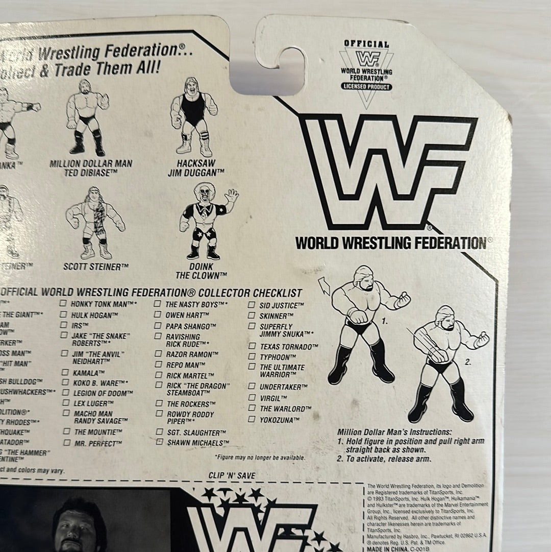 Million Dollar Man Series 9 WWF Hasbro