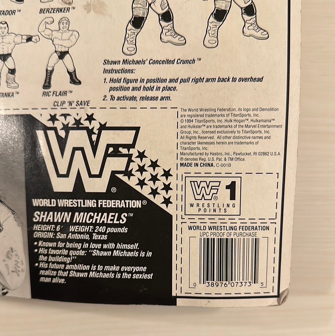 Shawn Michaels - Black Trunks Series 10 WWF Hasbro