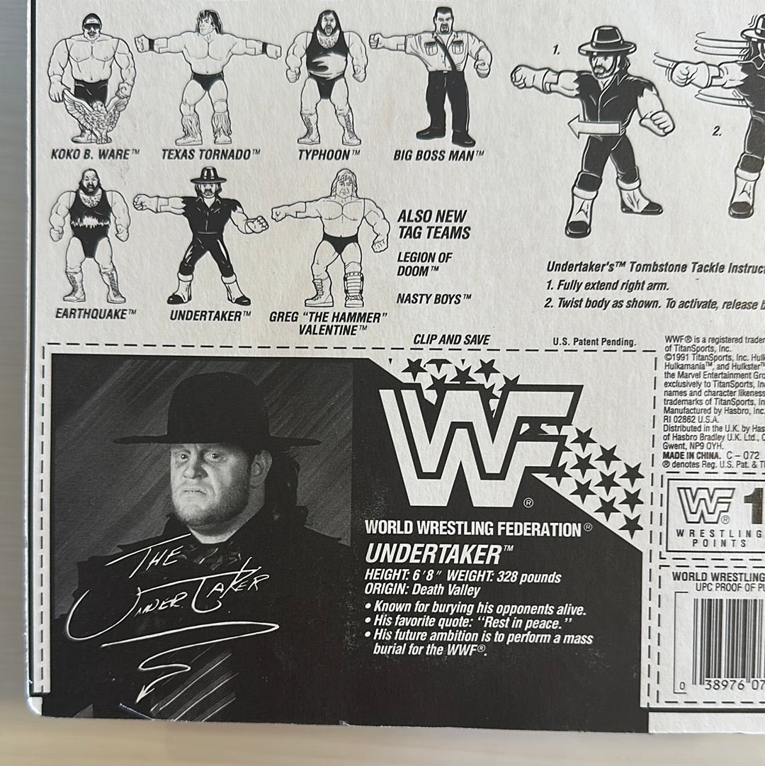 The Undertaker Series 4 WWF Hasbro
