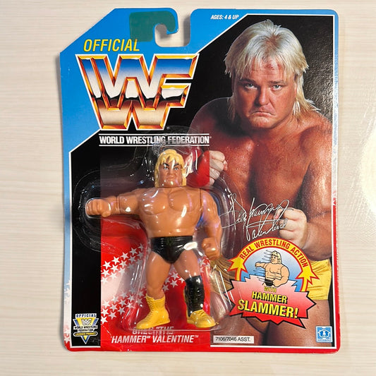 Greg the Hammer Valentine Series 3 WWF Hasbro