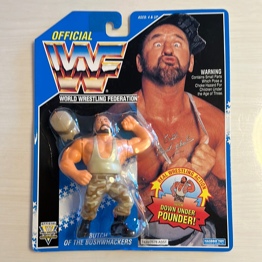 Butch the Bushwhacker Series 10 WWF Hasbro