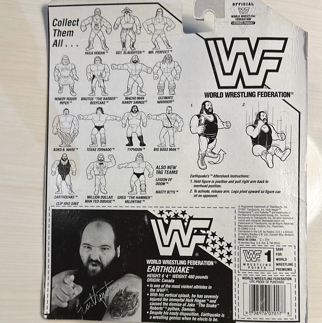 Earthquake Series 3 WWF Hasbro