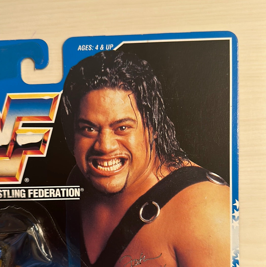 Fatu the Headshrinker Series 10 WWF Hasbro
