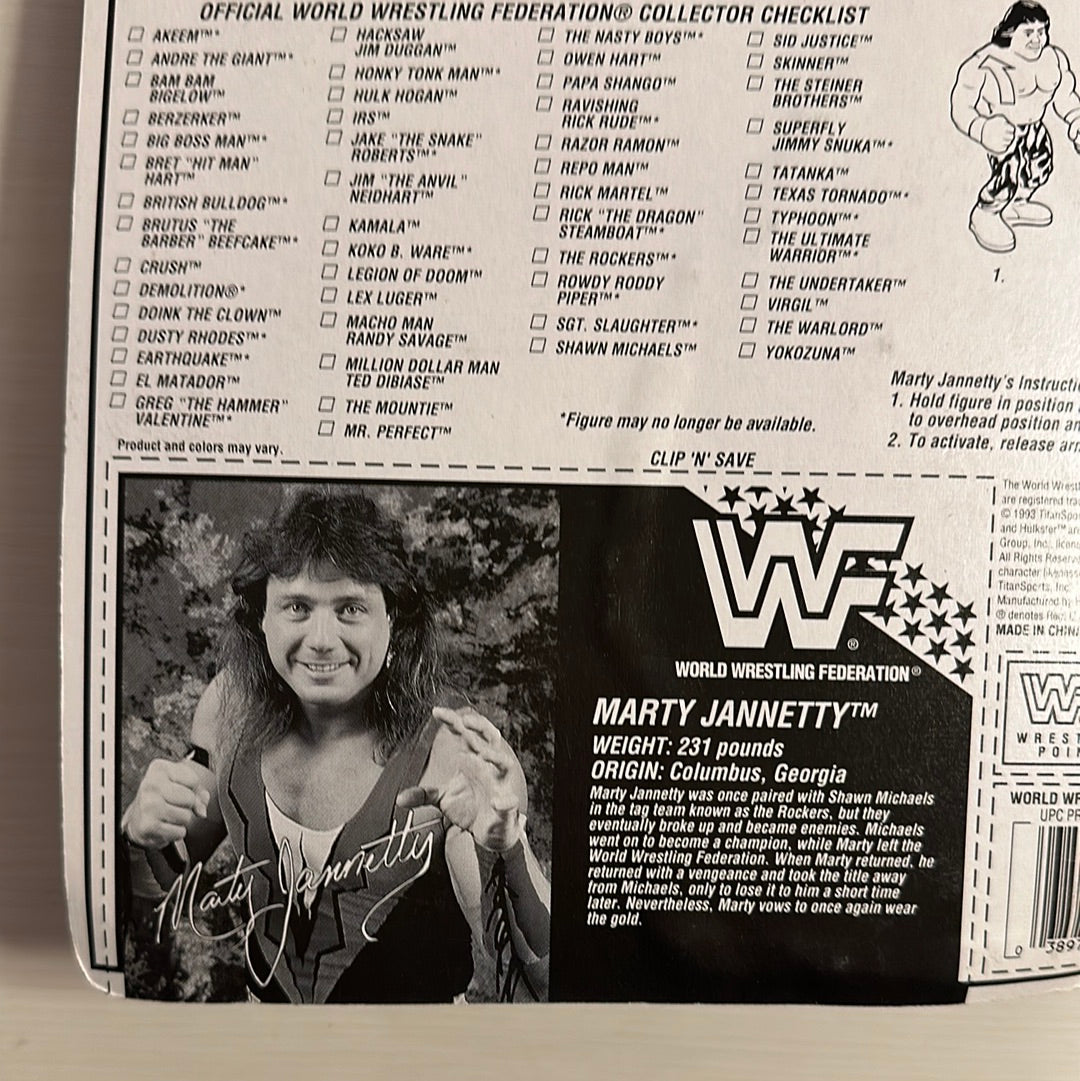 Marty Jannetty Series 10 WWF Hasbro