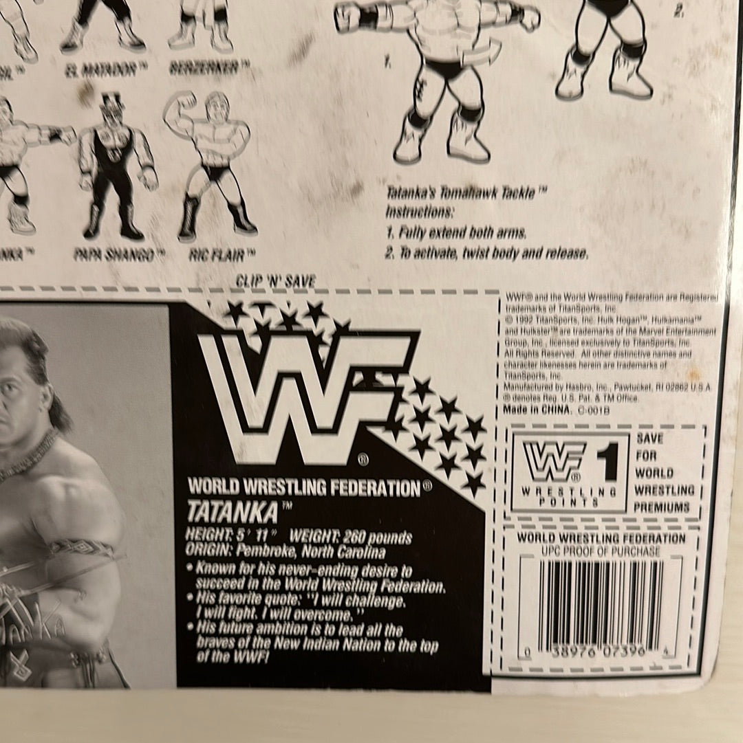 Tatanka Series 6 WWF Hasbro