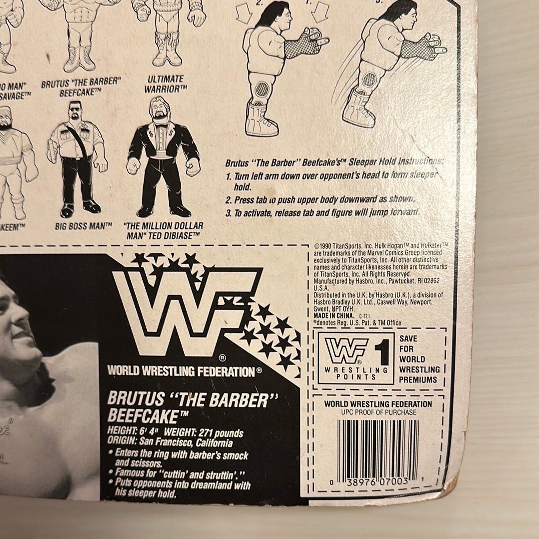 Brutus the Barber Beefcake Series 1 WWF Hasbro