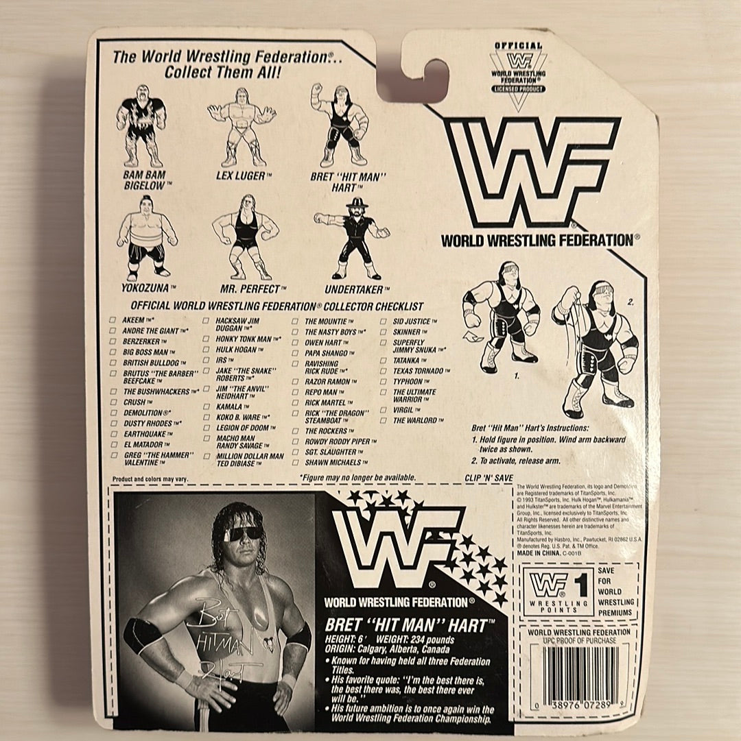 Bret the Hitman Hart Series 8 WWF Hasbro