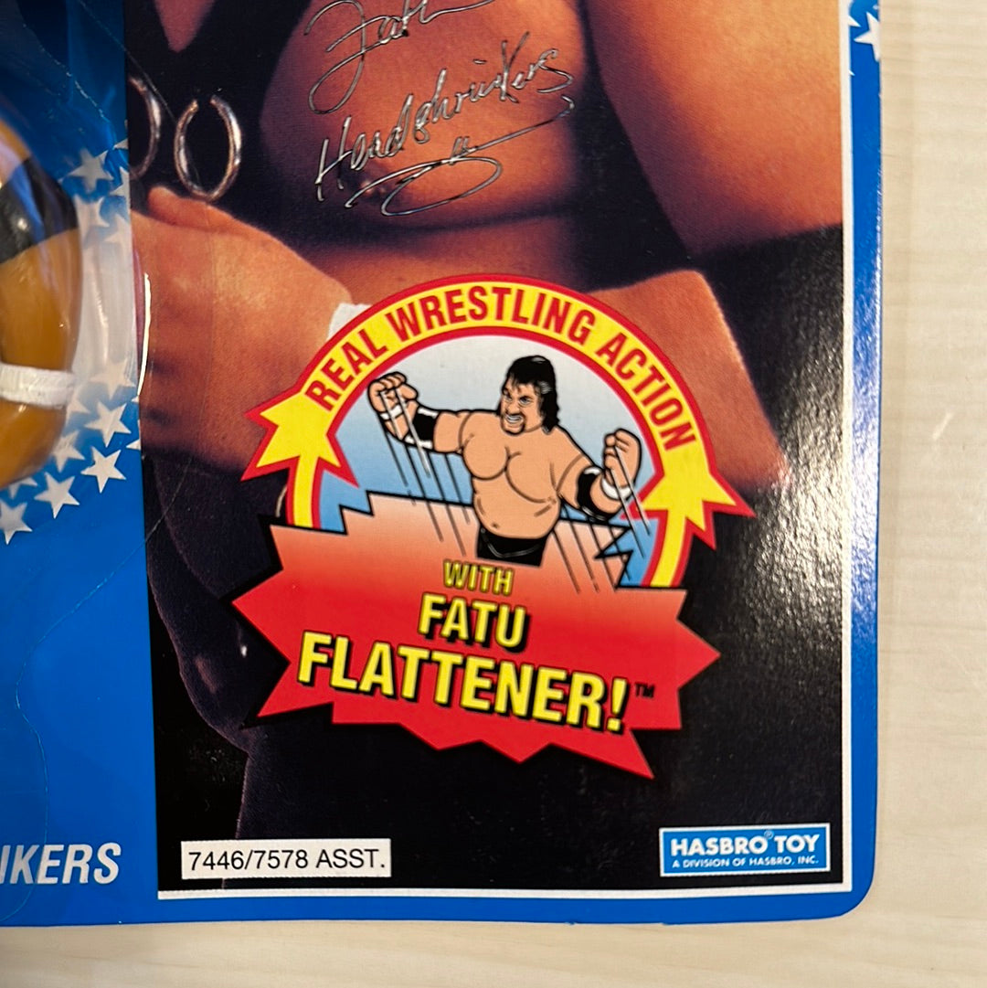 Fatu the Headshrinker Series 10 WWF Hasbro