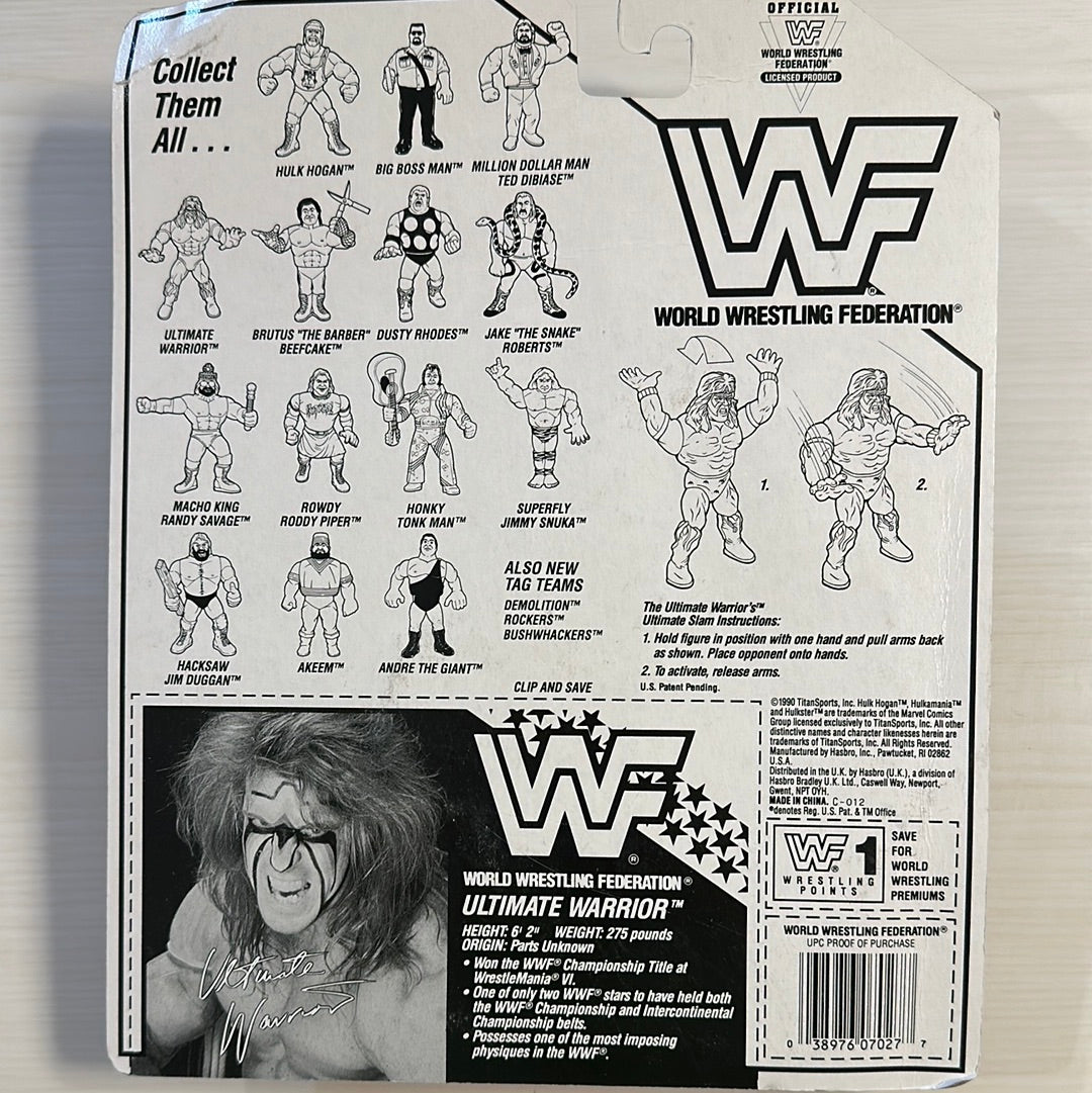 Ultimate Warrior Series 2 WWF Hasbro