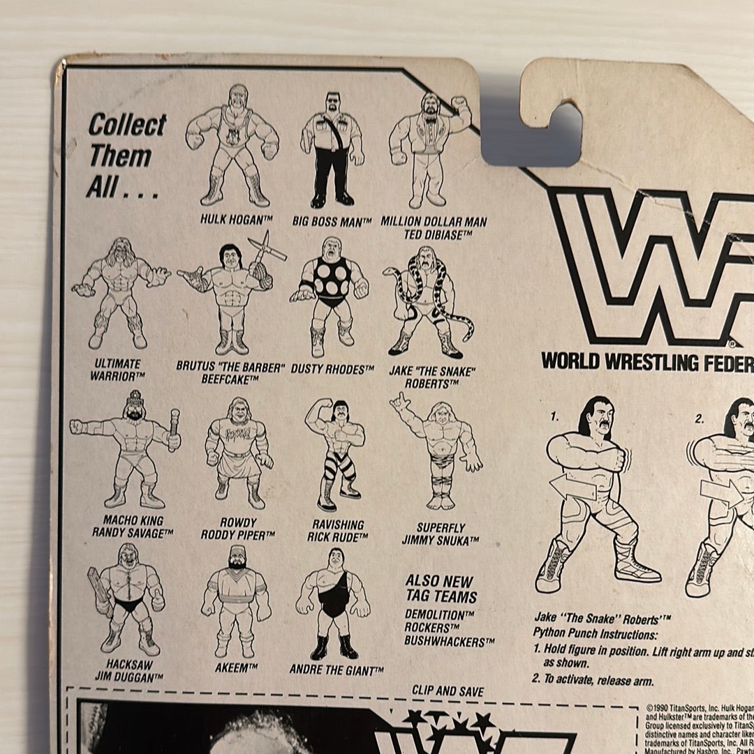 Jake the Snake Roberts Series 1 WWF Hasbro