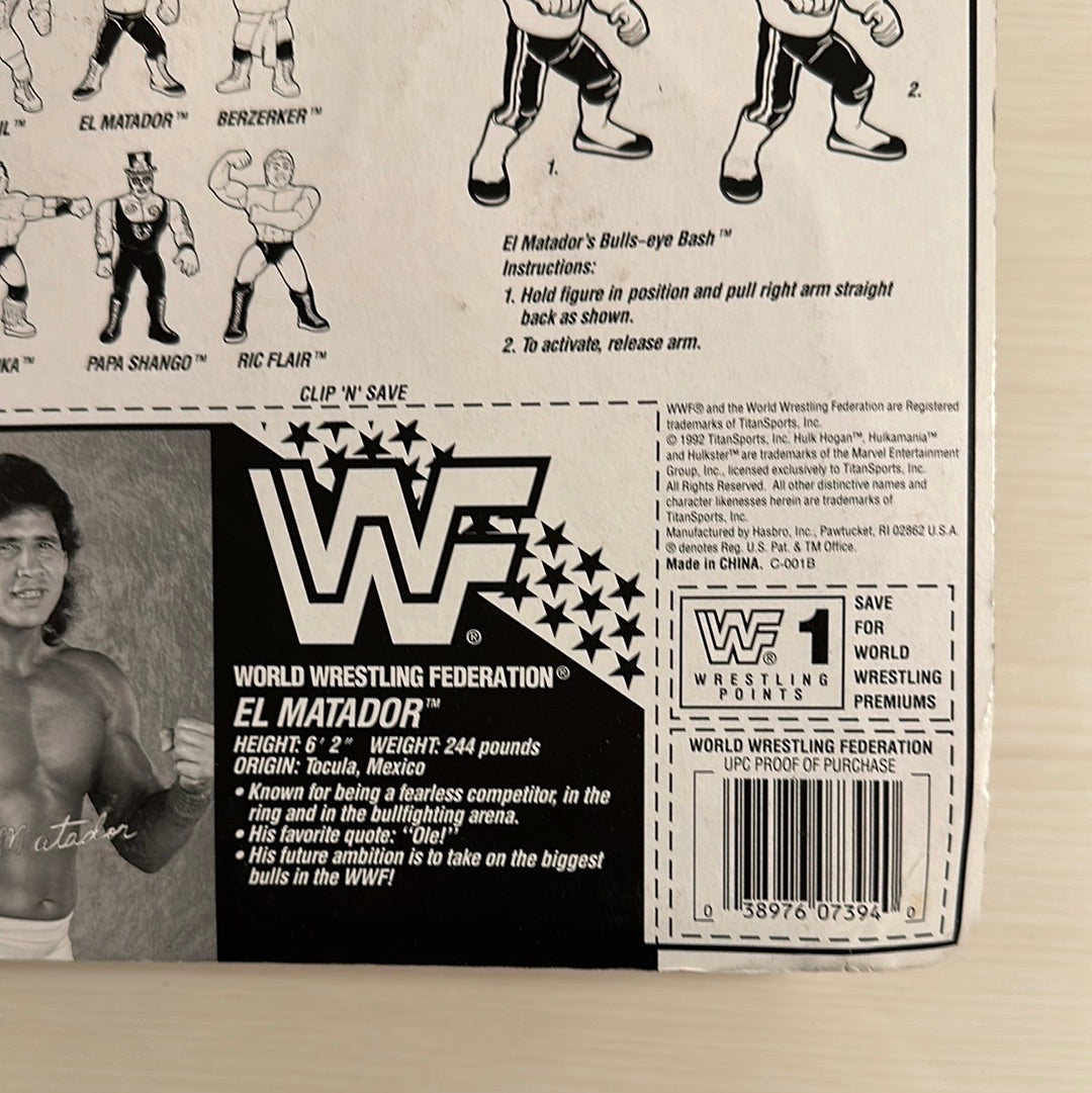 El Matador Series 6 WWF Hasbro