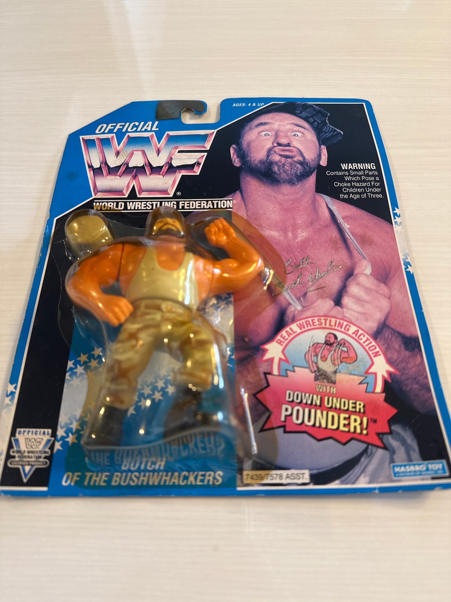 Butch the Bushwhacker Series 10 WWF Hasbro