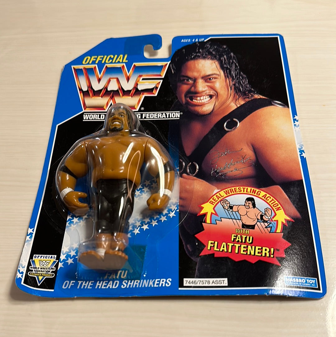 Fatu the Headshrinker Series 10 WWF Hasbro