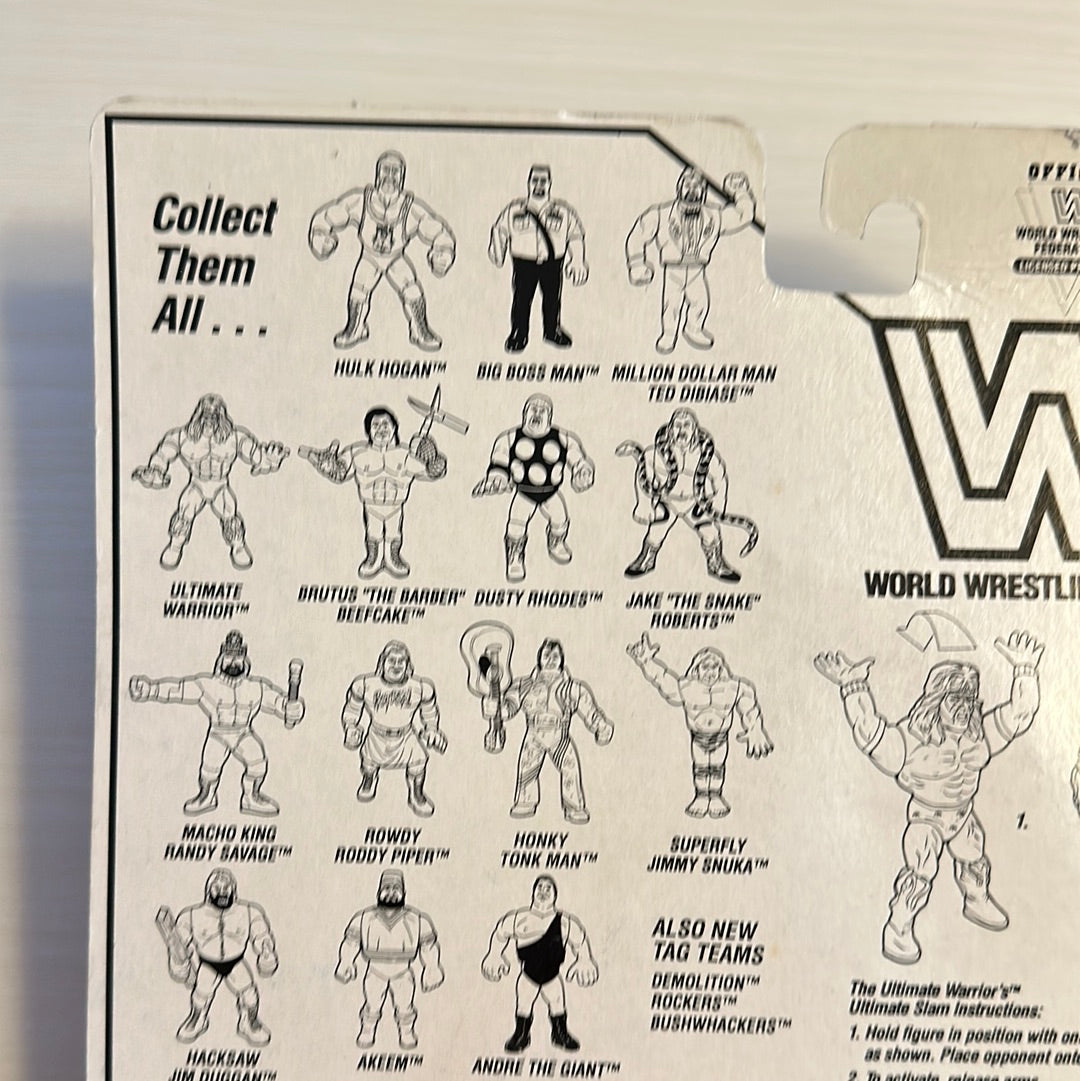 Ultimate Warrior Series 2 WWF Hasbro