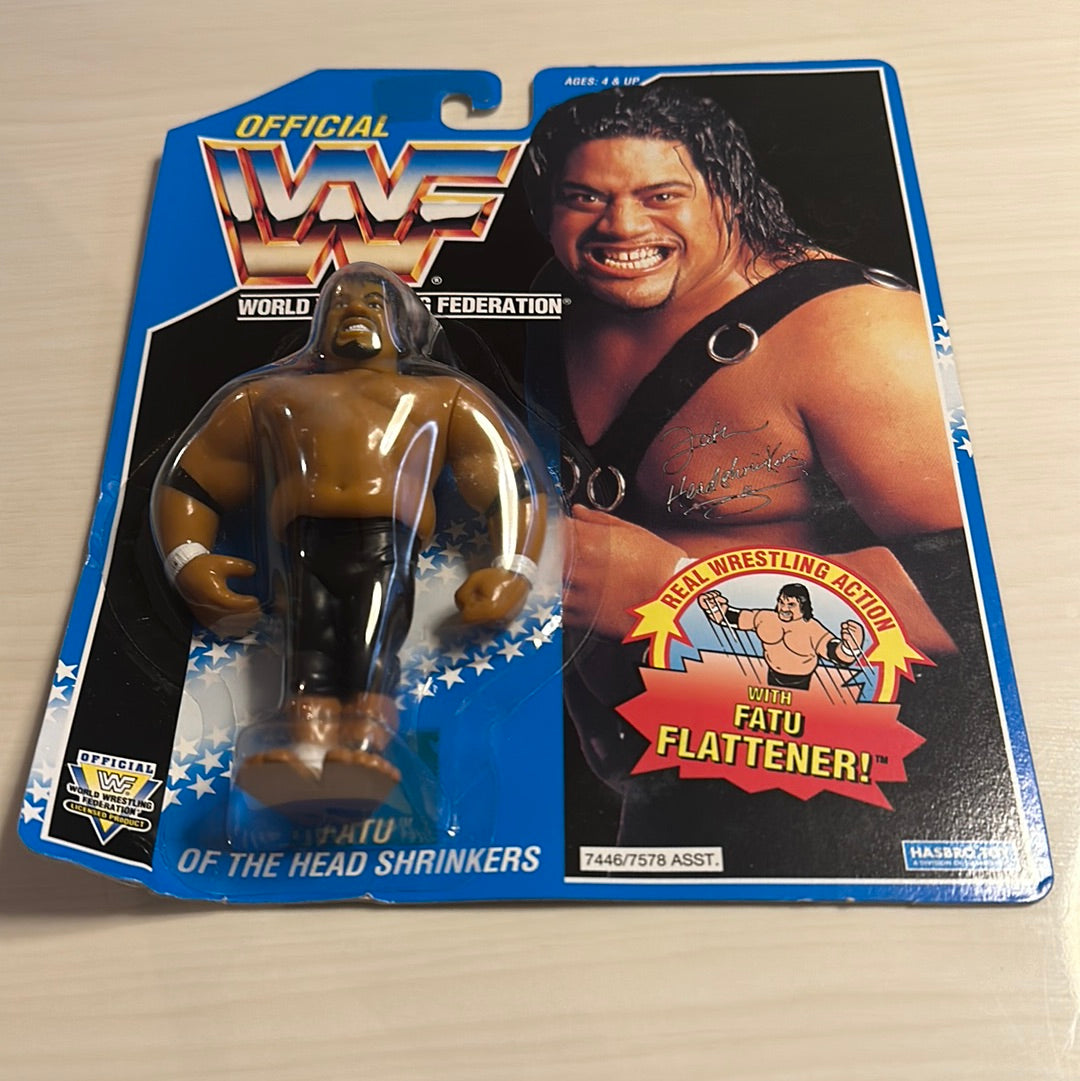 Fatu the Headshrinker Series 10 WWF Hasbro