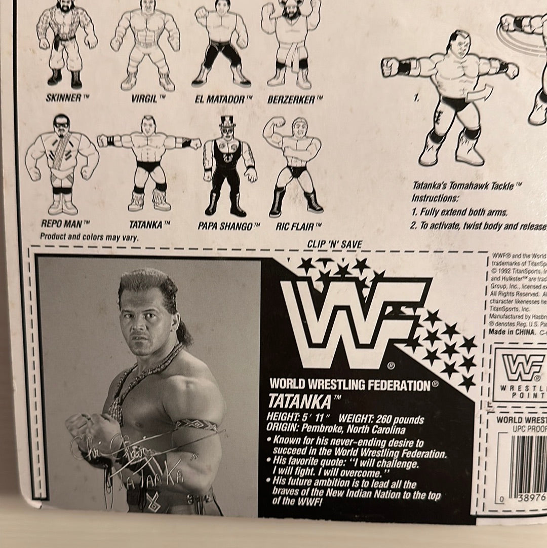 Tatanka Series 6 WWF Hasbro