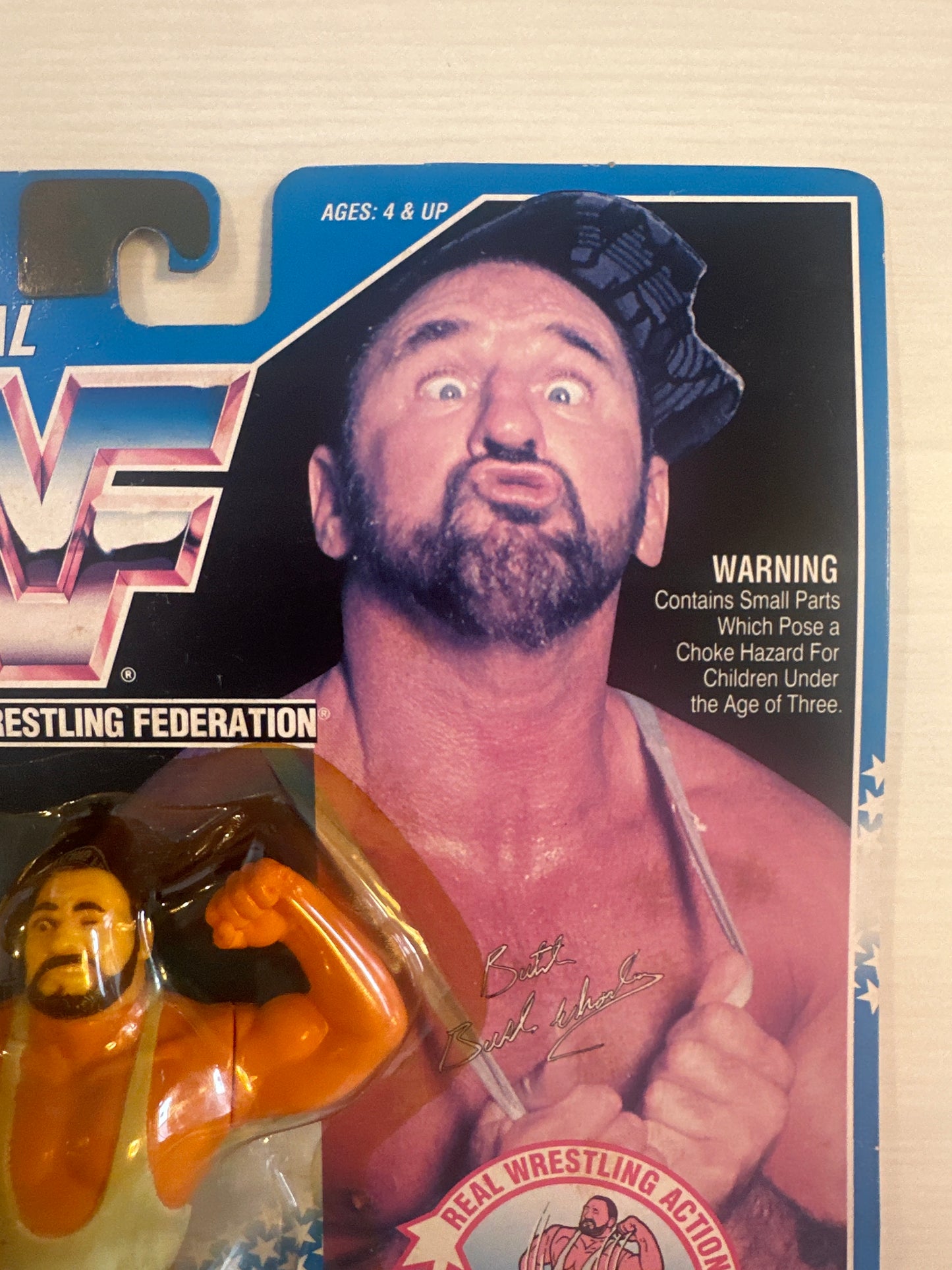 Butch the Bushwhacker Series 10 WWF Hasbro