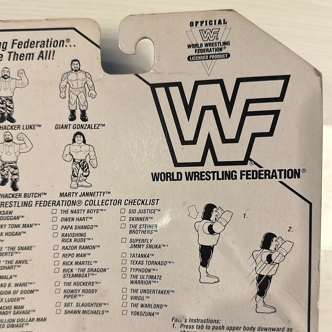 Fatu the Headshrinker Series 10 WWF Hasbro