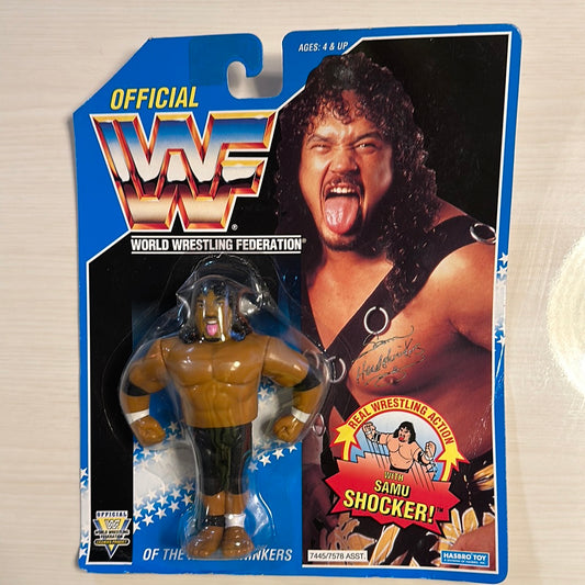 Samu the Headshrinker Series 10 WWF Hasbro