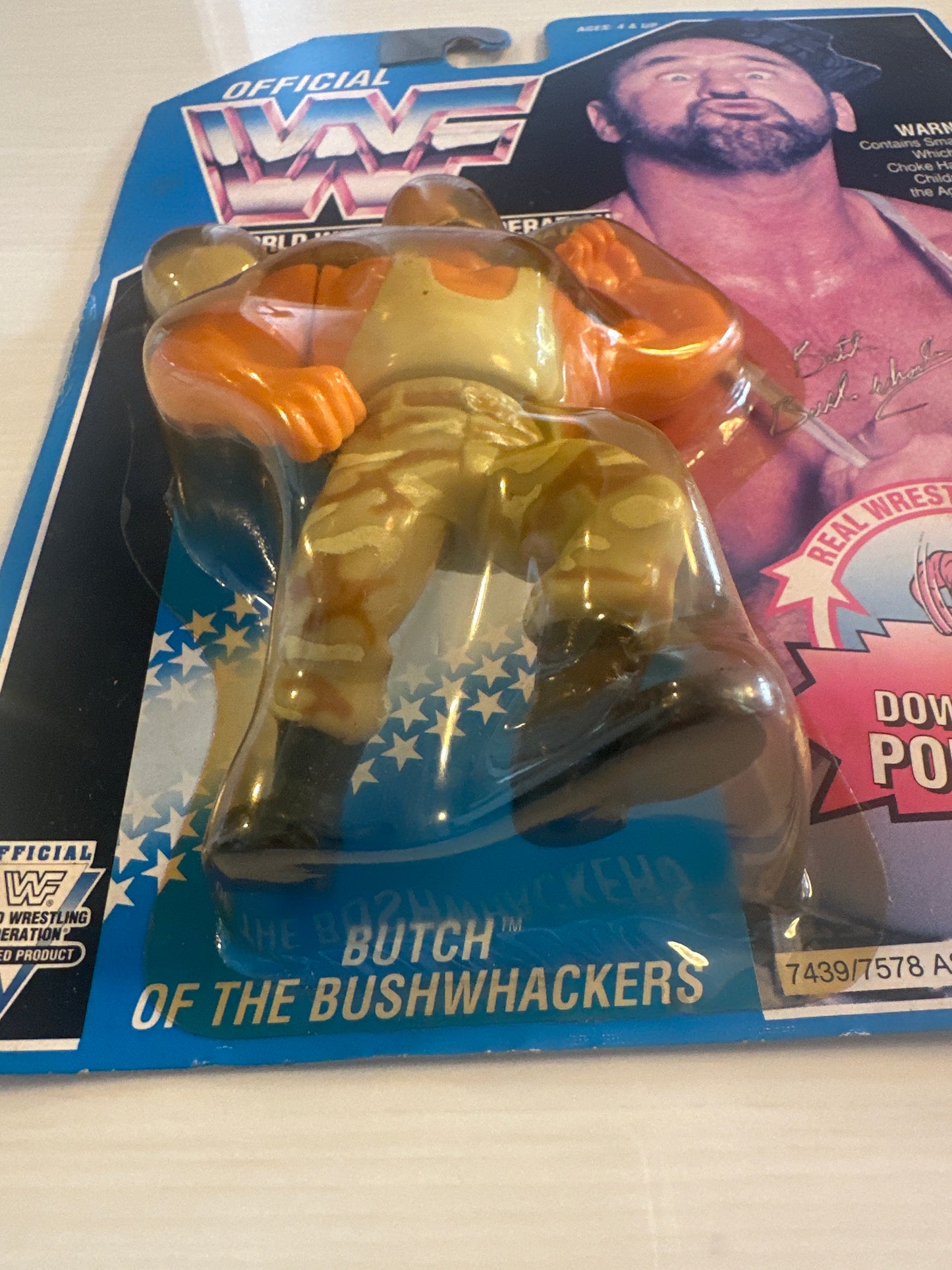 Butch the Bushwhacker Series 10 WWF Hasbro