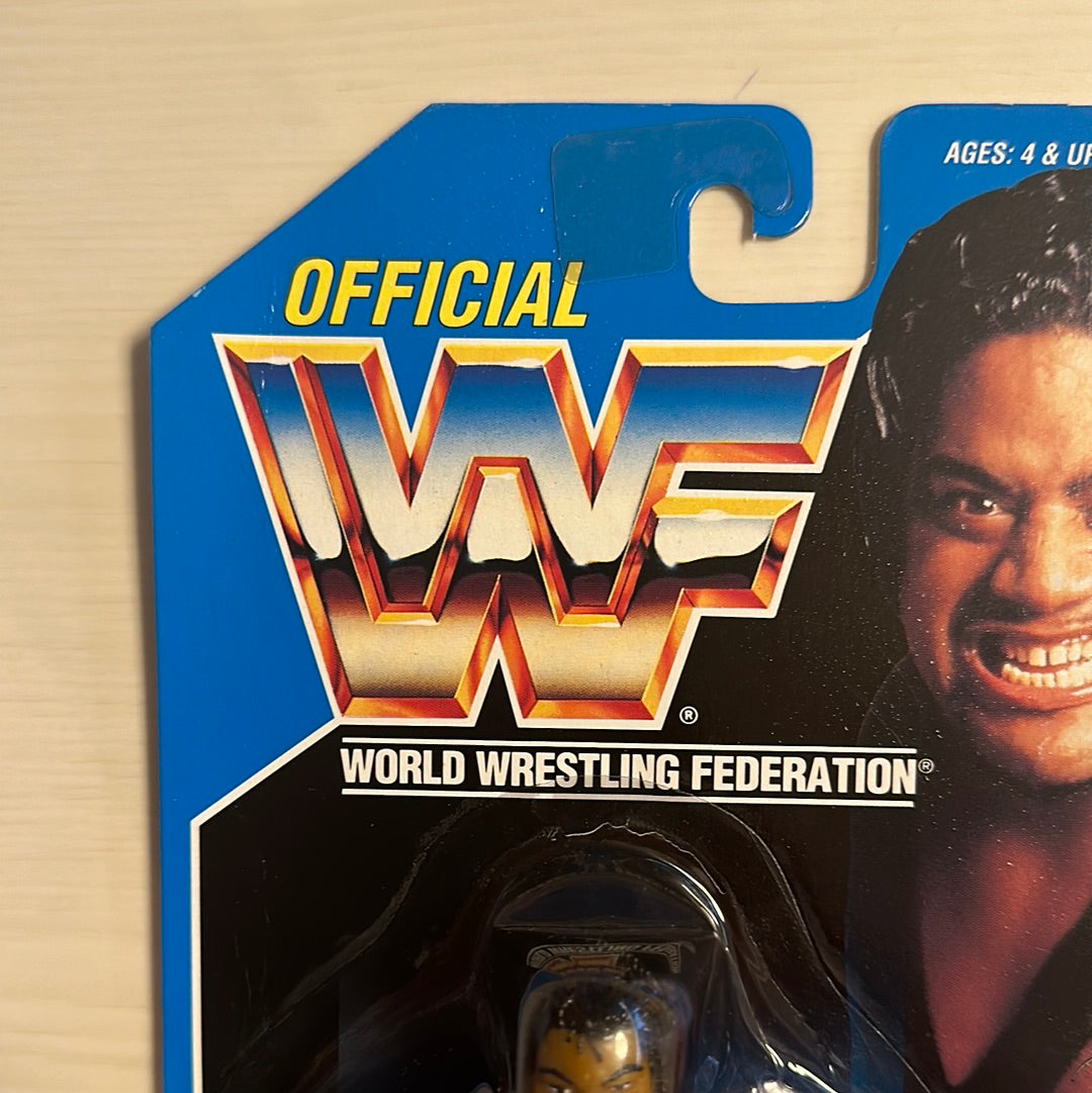 Fatu the Headshrinker Series 10 WWF Hasbro