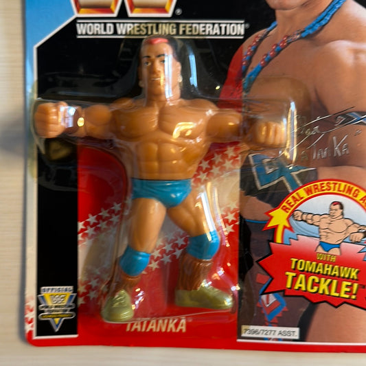 Tatanka Series 6 WWF Hasbro