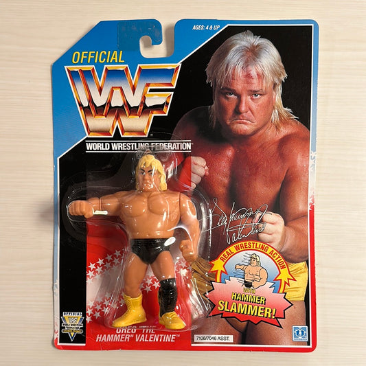 Greg the Hammer Valentine Series 3 WWF Hasbro