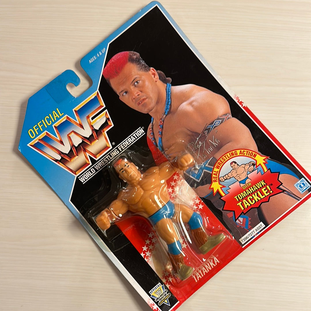 Tatanka Series 6 WWF Hasbro