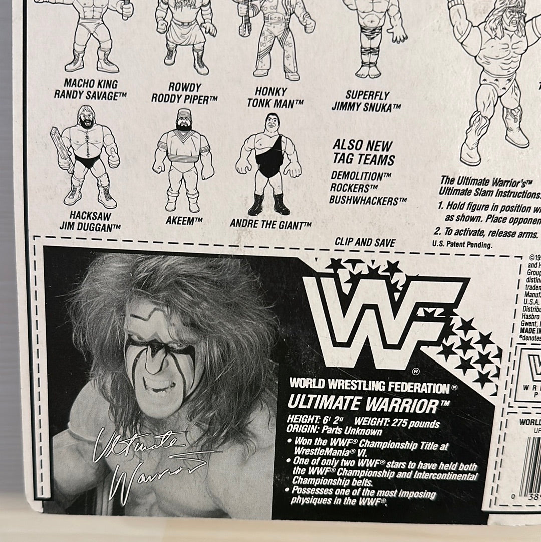 Ultimate Warrior Series 2 WWF Hasbro