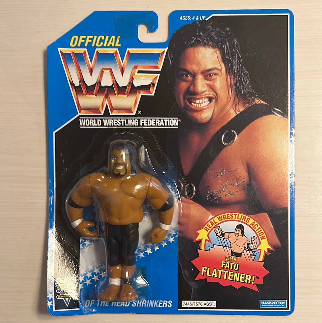 Fatu the Headshrinker Series 10 WWF Hasbro