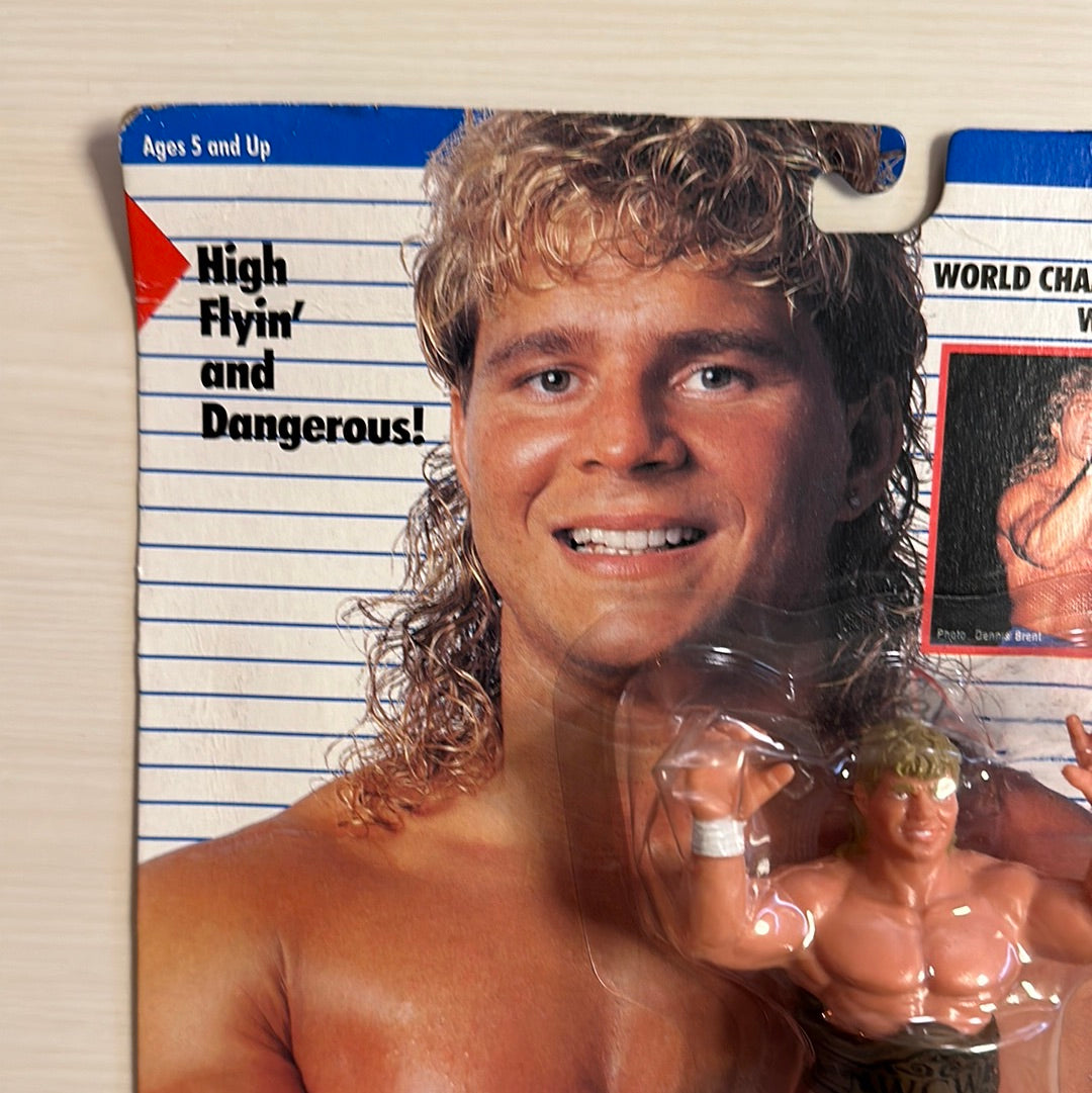 Brian Pillman WCW Galoob Blue Trunks UK Exclusive