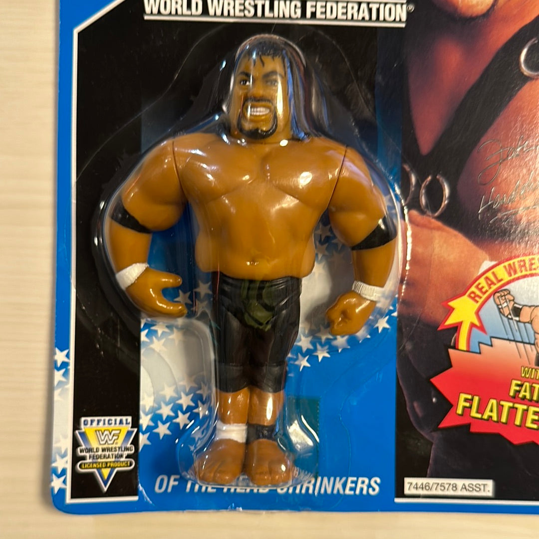 Fatu the Headshrinker Series 10 WWF Hasbro