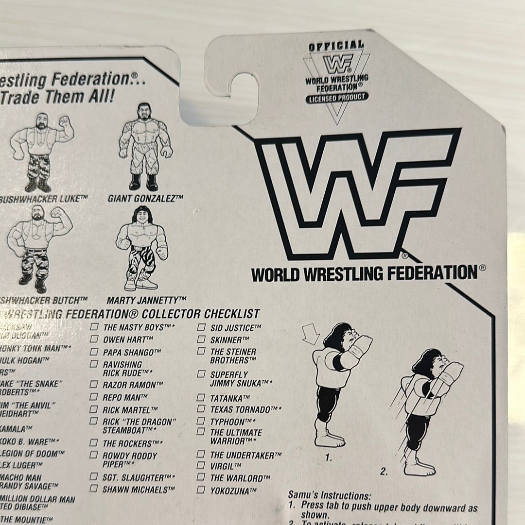 Samu the Headshrinker Series 10 WWF Hasbro