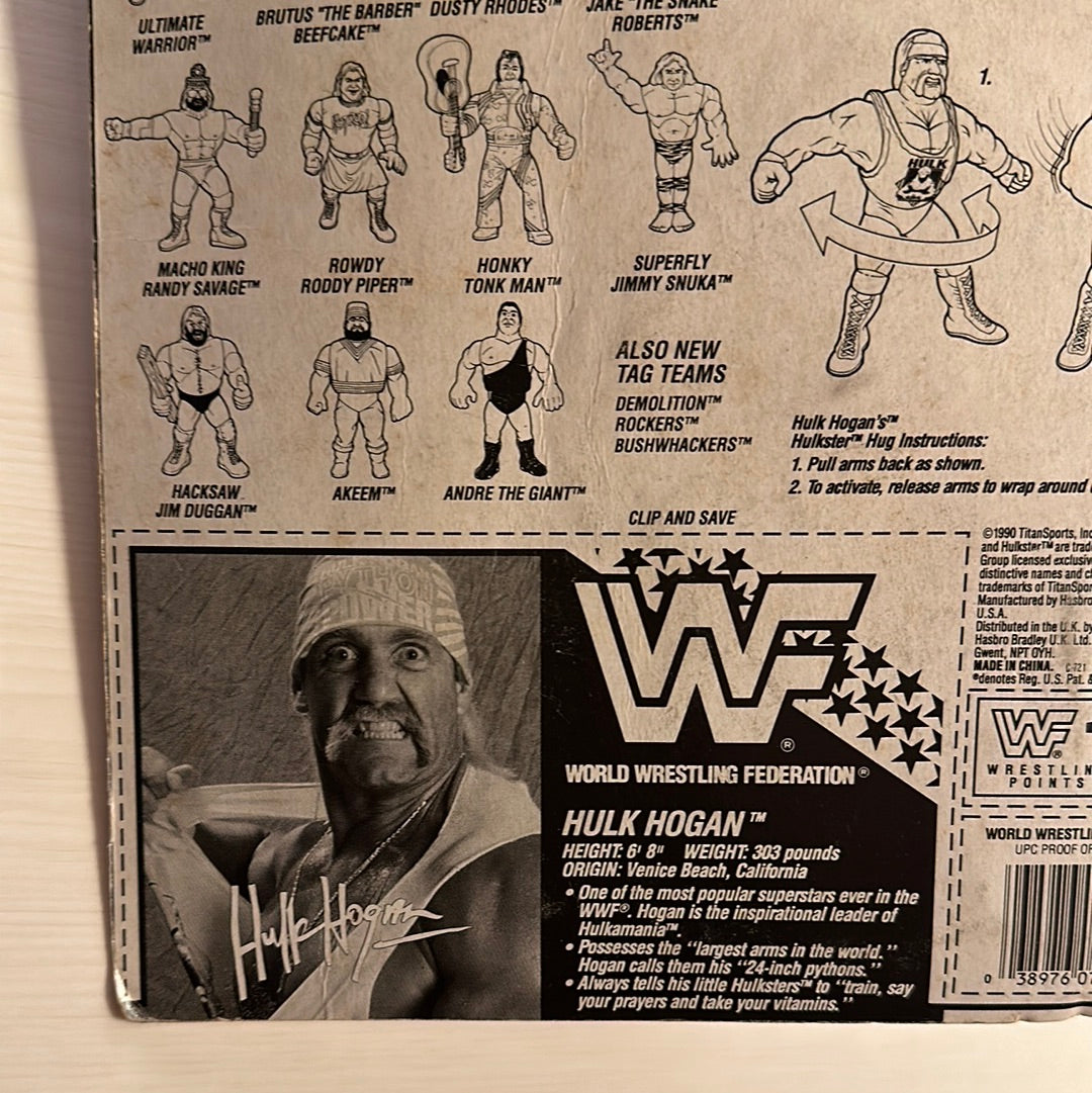 Hulk Hogan Series 2 WWF Hasbro